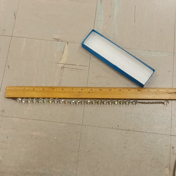 Antique crystal necklace - Picture 2 of 5